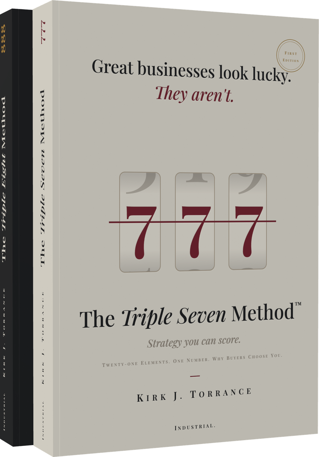 The Triple Seven Method, with The Triple Eight Method standing behind it